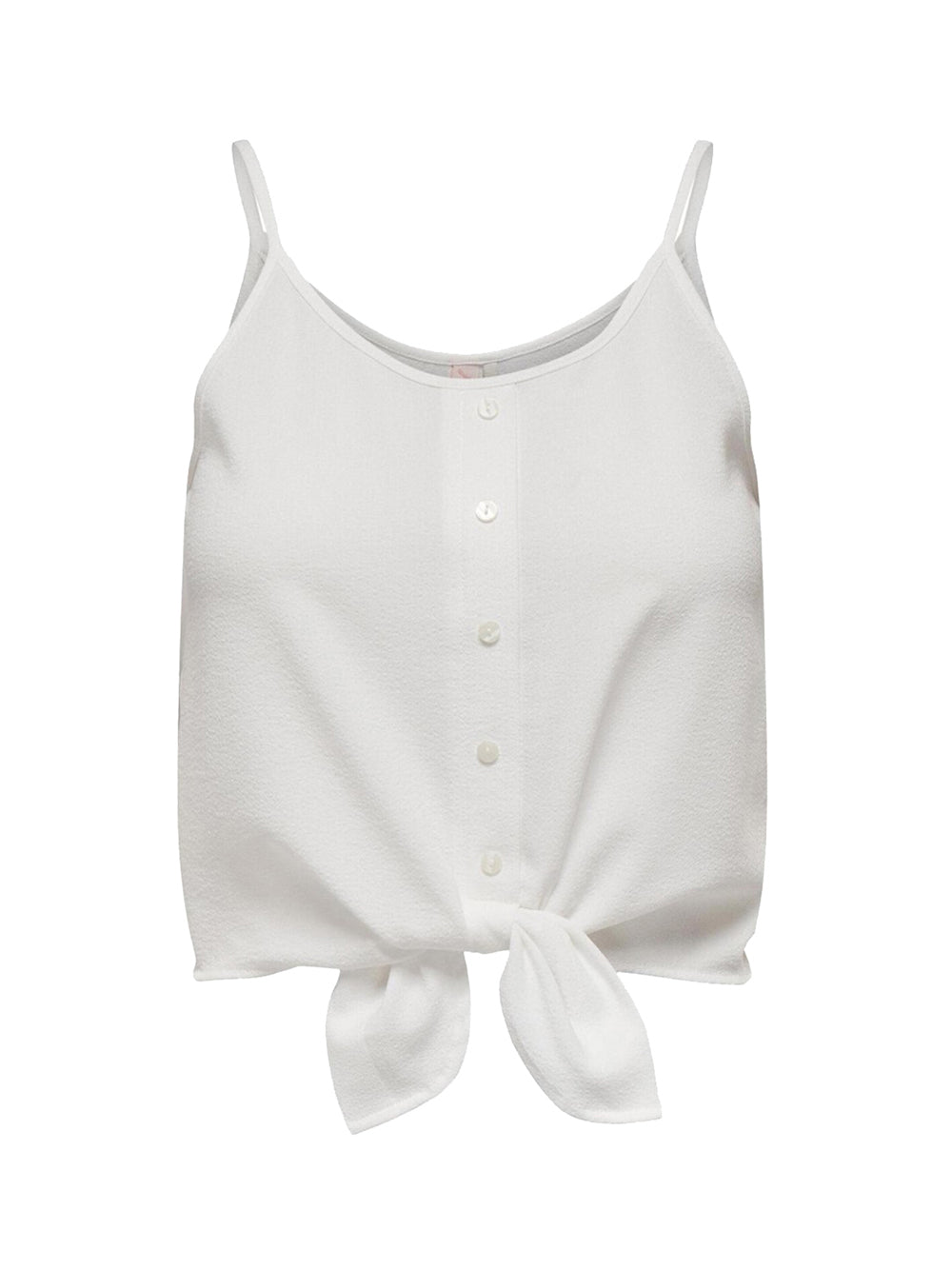 Only 2 uscita Only & Sons Canotta Donna Bianco Avorio