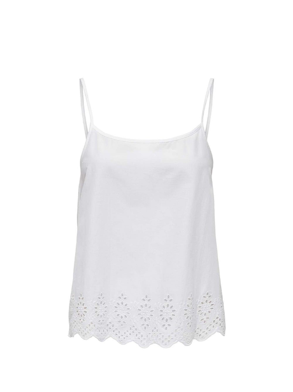 Only 2 uscita Only & Sons Canotta Donna Bianco Bianco