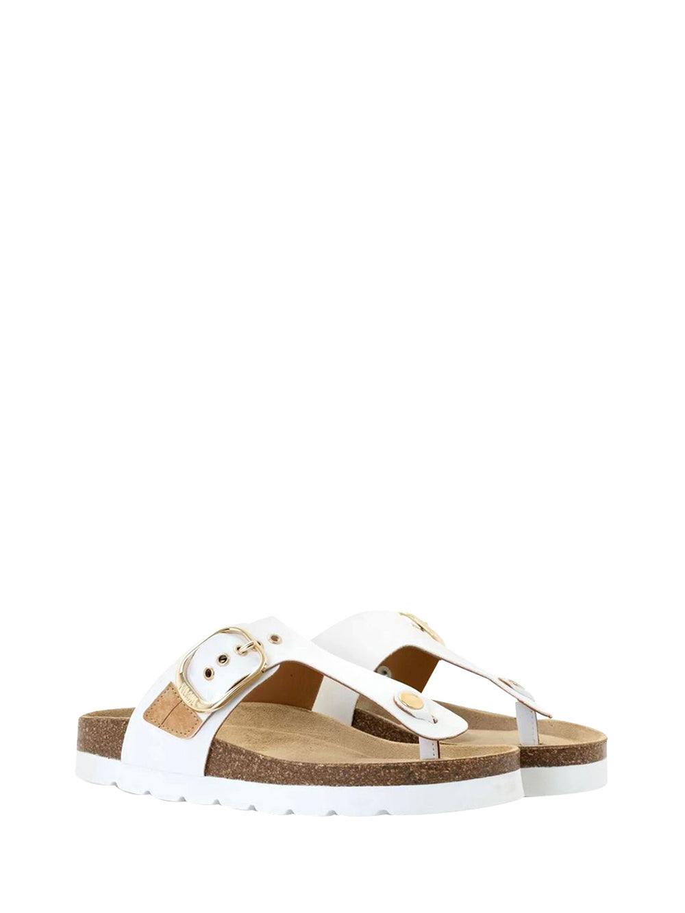 PRIMA CLASSE FLASH Alviero Martini Sandalo Basso Donna Bianco Bianco