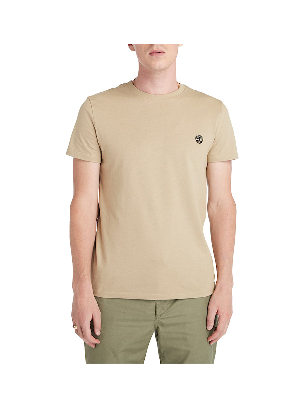 Only 1 uscita T-Shirt Basic Tinta Unita Salvia BLACK