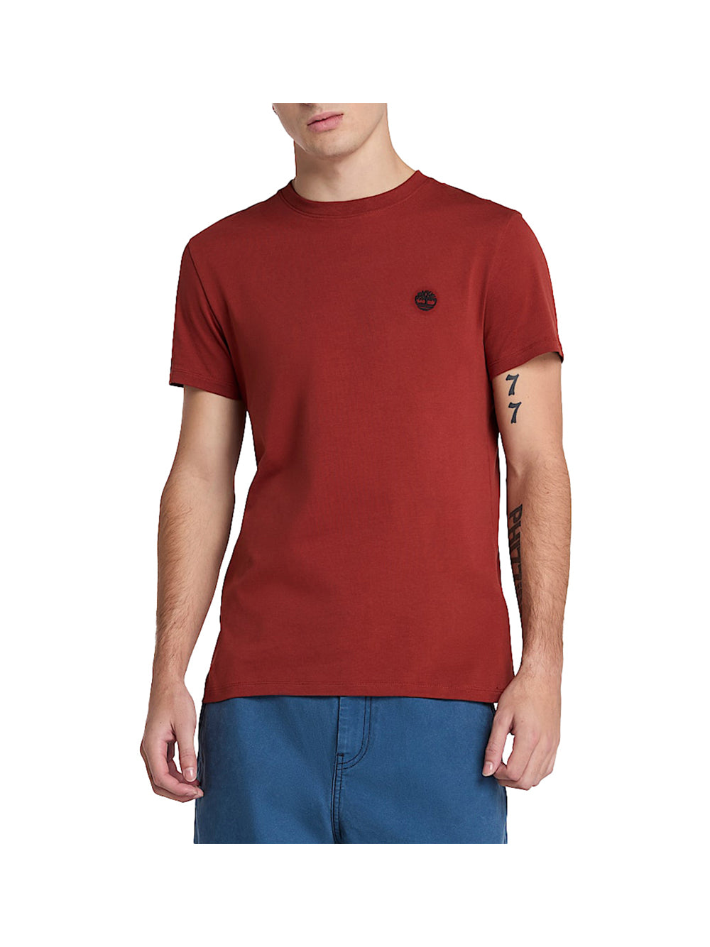 Only 1 uscita T-Shirt Basic Tinta Unita Salvia BLACK