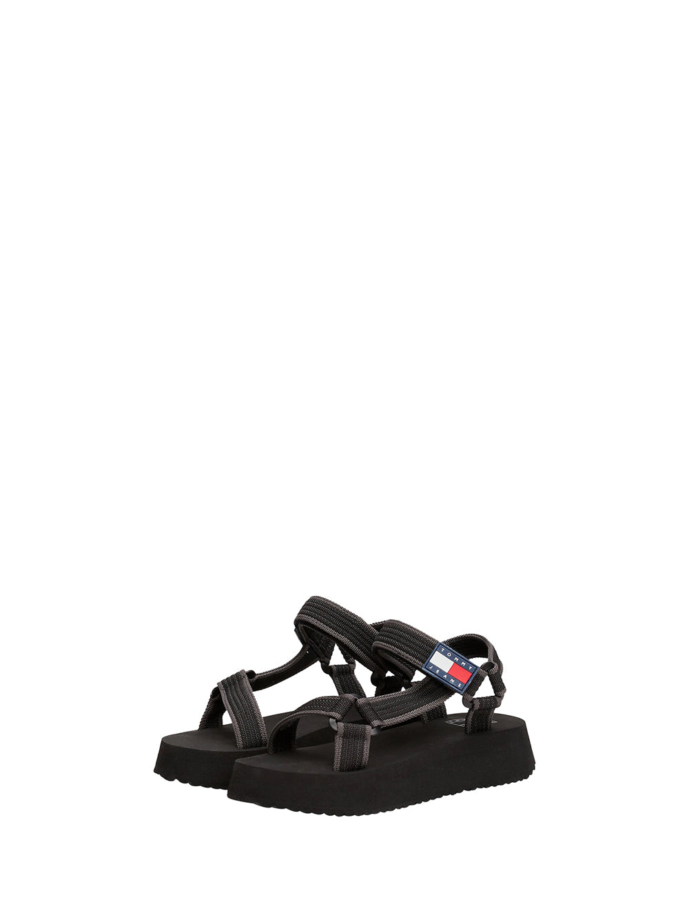 TOMMY HILFIGER 2USCITA Tommy Hilfiger Sandalo Basso Donna Black - Nero BLACK