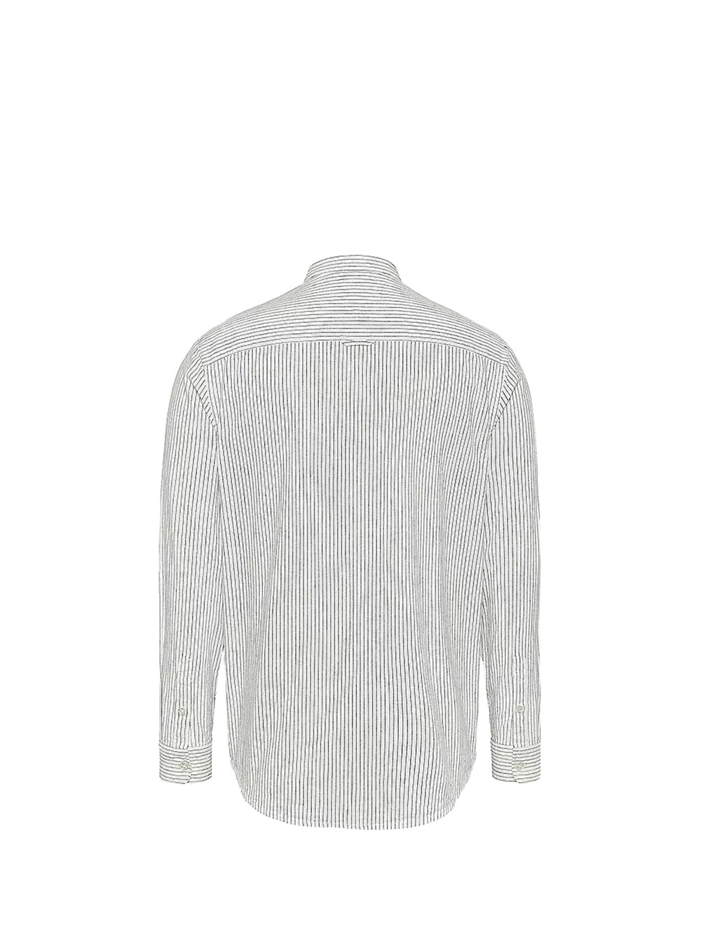 TOMMY JEANS 2USCITA Tommy Jeans Camicia Uomo Ecru Stripes - Grigio Ecru Stripes