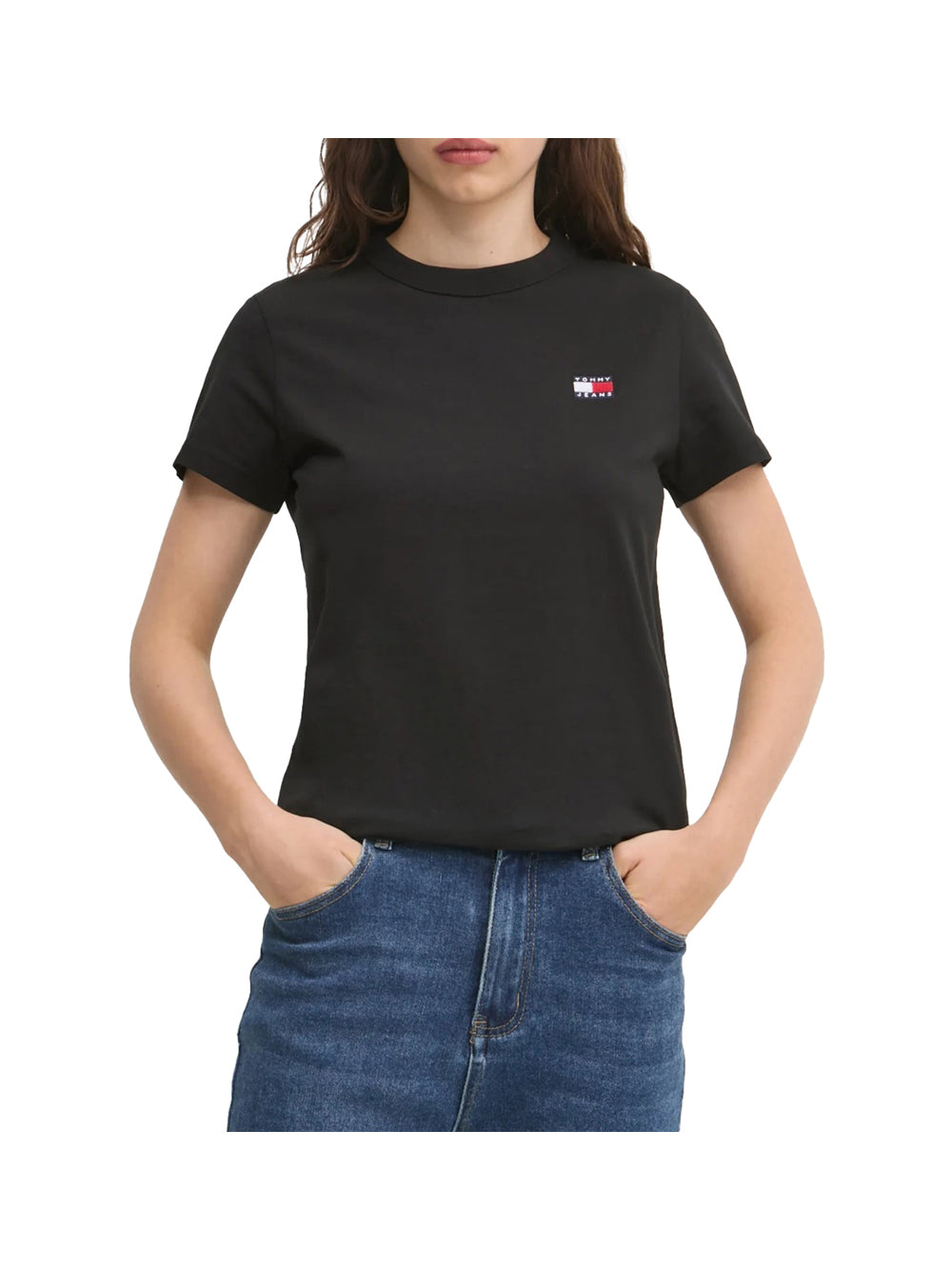 TOMMY JEANS 2USCITA Tommy Jeans T-Shirt Donna Black - Nero BLACK