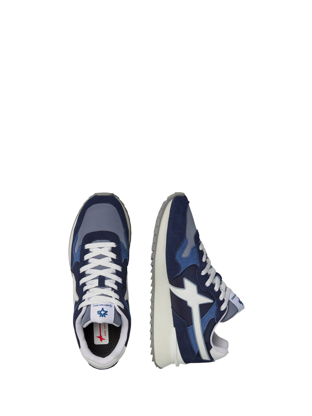 W6YZ W6yz Sneakers Uomo Navy/dust/white - Blu Navy/dust/white