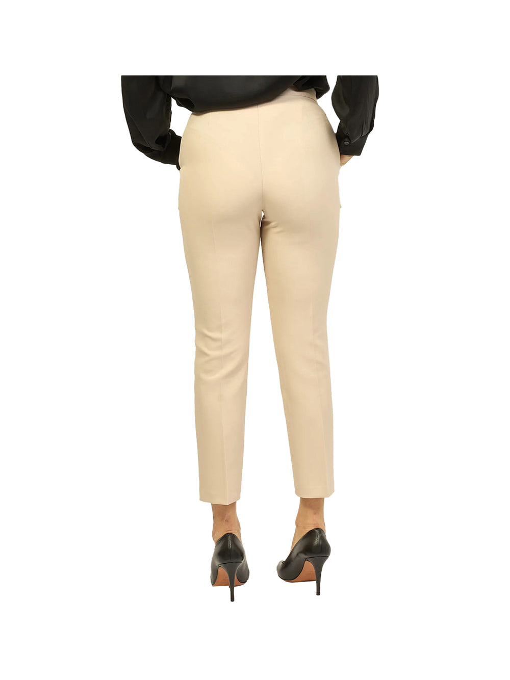 YES ZEE STC Yes Zee Pantalone Donna Beige Beige