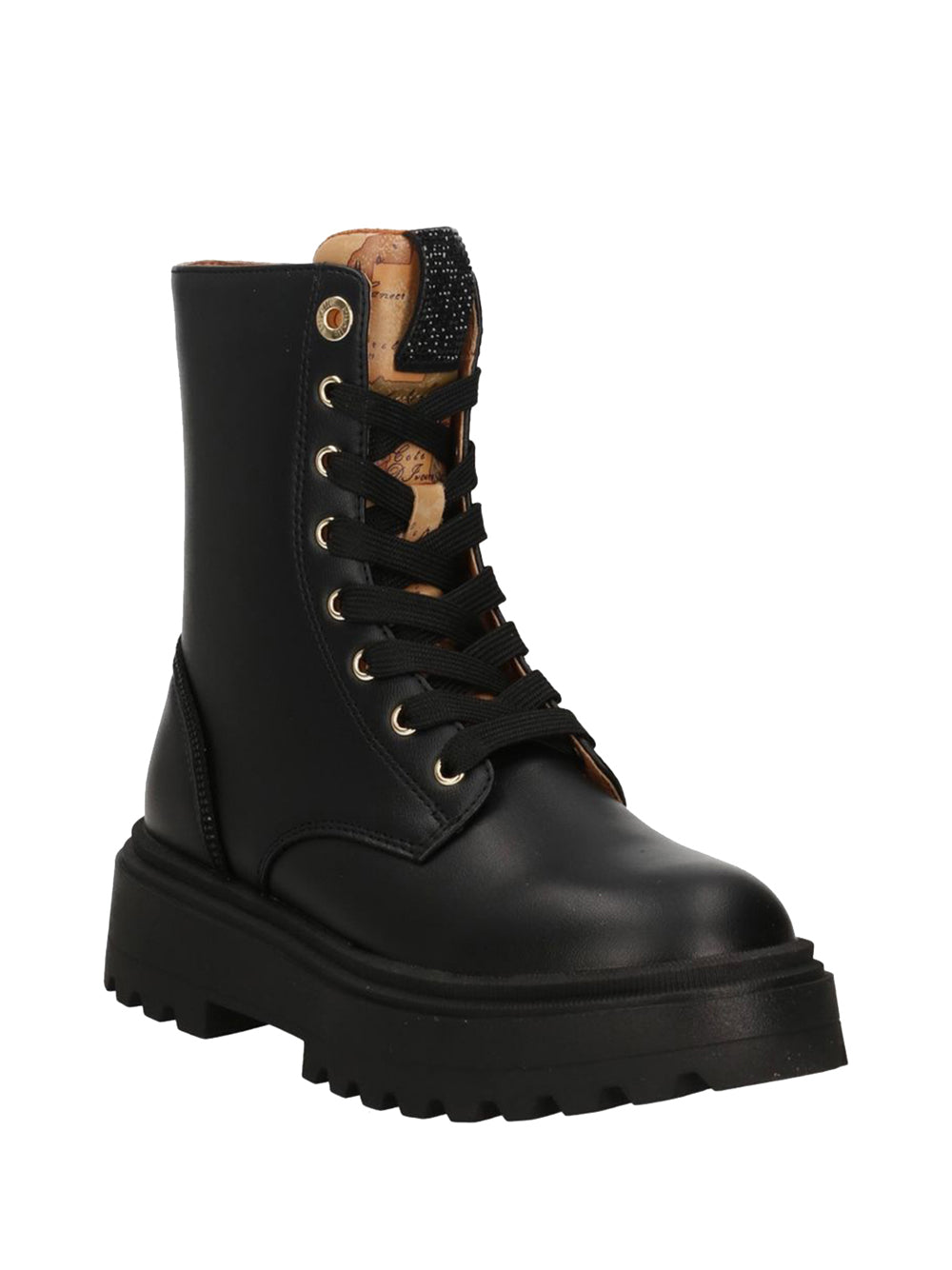 2 PRIMA CLASSE Alviero Martini Tronchetto Donna - Nero Nero/Geo Beige