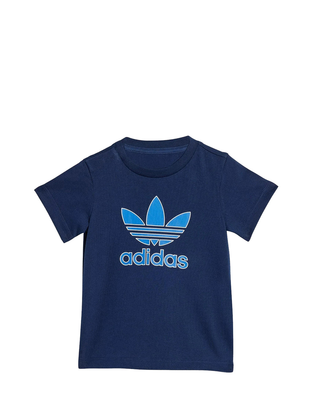 ADIDAS Adidas Trefoil Tee Nindig T-Shirt Bambino Blue - Blu BLUE
