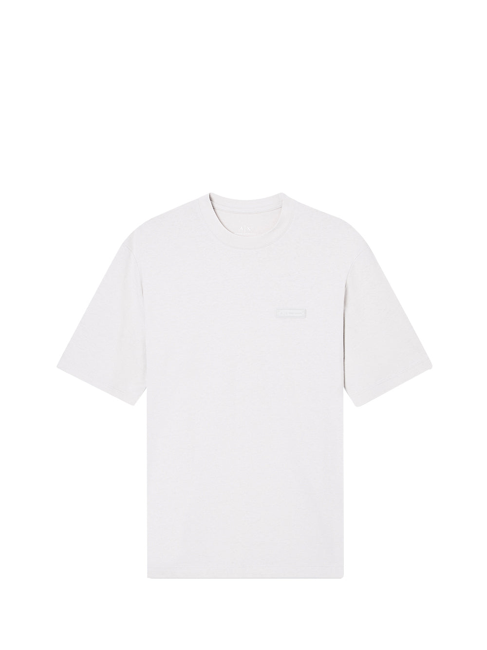 ARMANI EXCHANGE T-shirt Regulat Fiit Con Stampa Sulla Schiena - Bianco Bianco