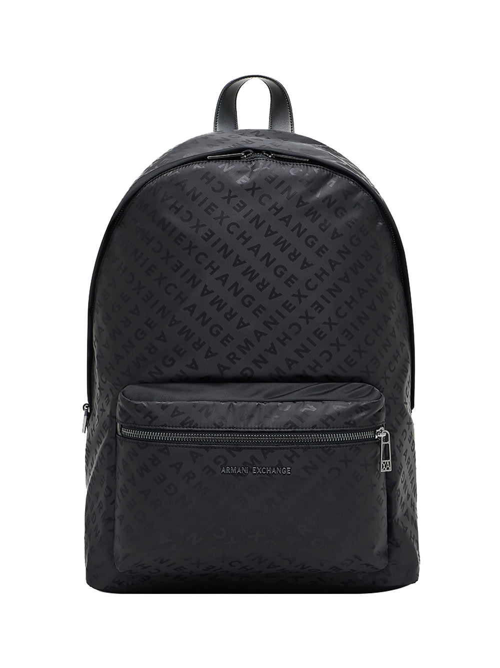 ARMANI EXCHANGE Zaino Logo All-Over - Nero Nero