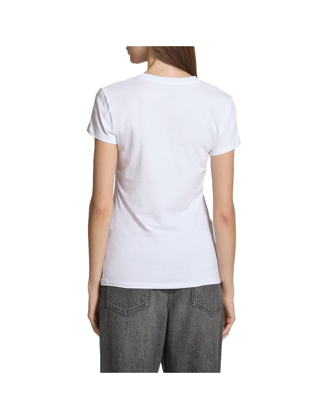 ARMANI EXCHANGE Opt.White/Black Embr