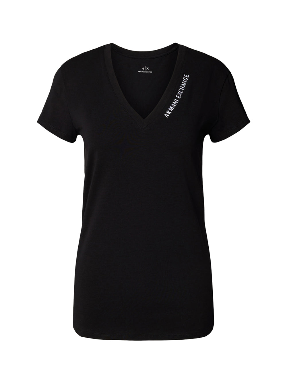ARMANI EXCHANGE Armani Exchange T-Shirt Donna Black/opt.white Embr - Multicolore Black/Opt.White Embr