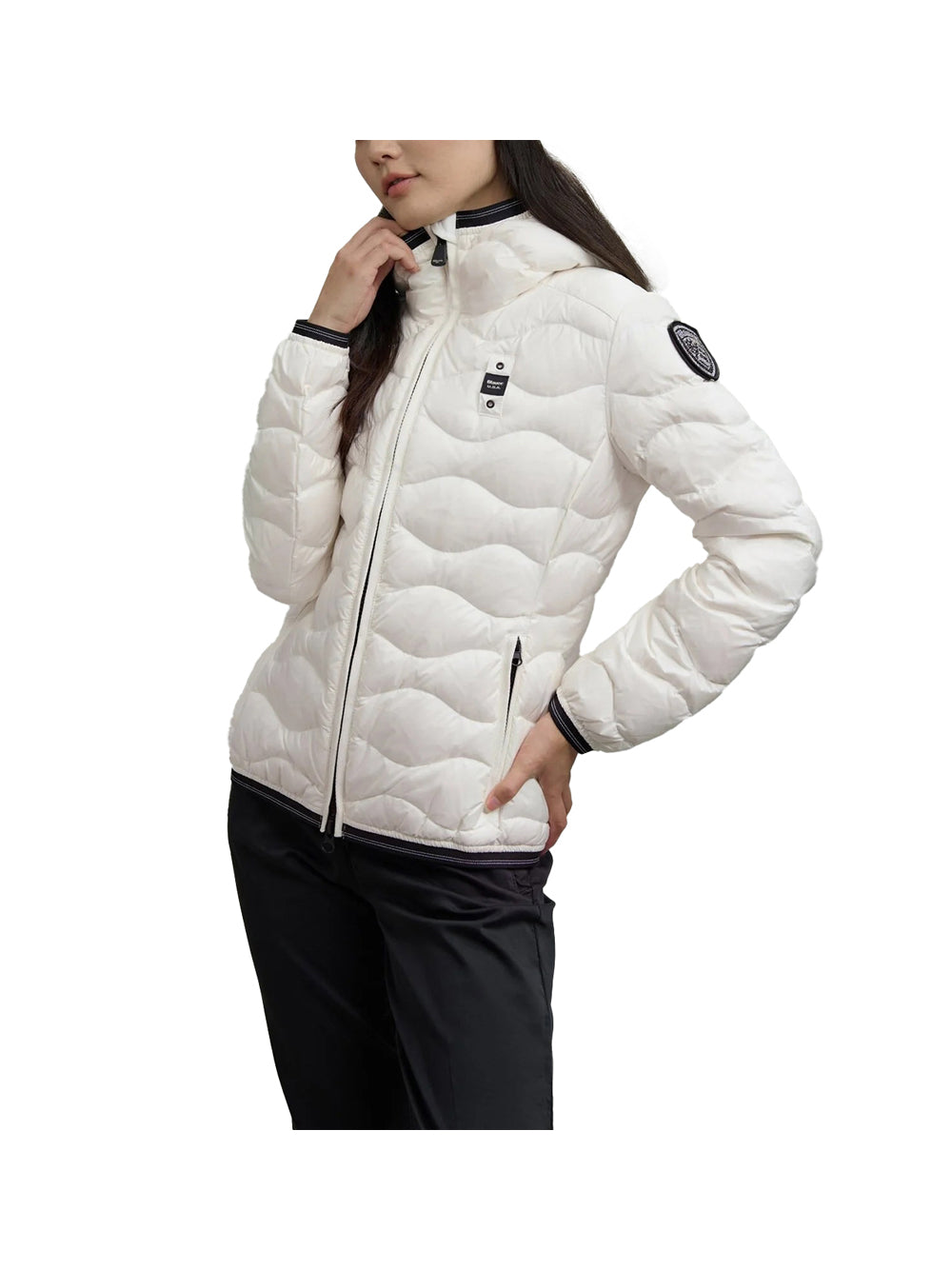 BLAUER Piumino Blauer Camelia - Bianco Bianco