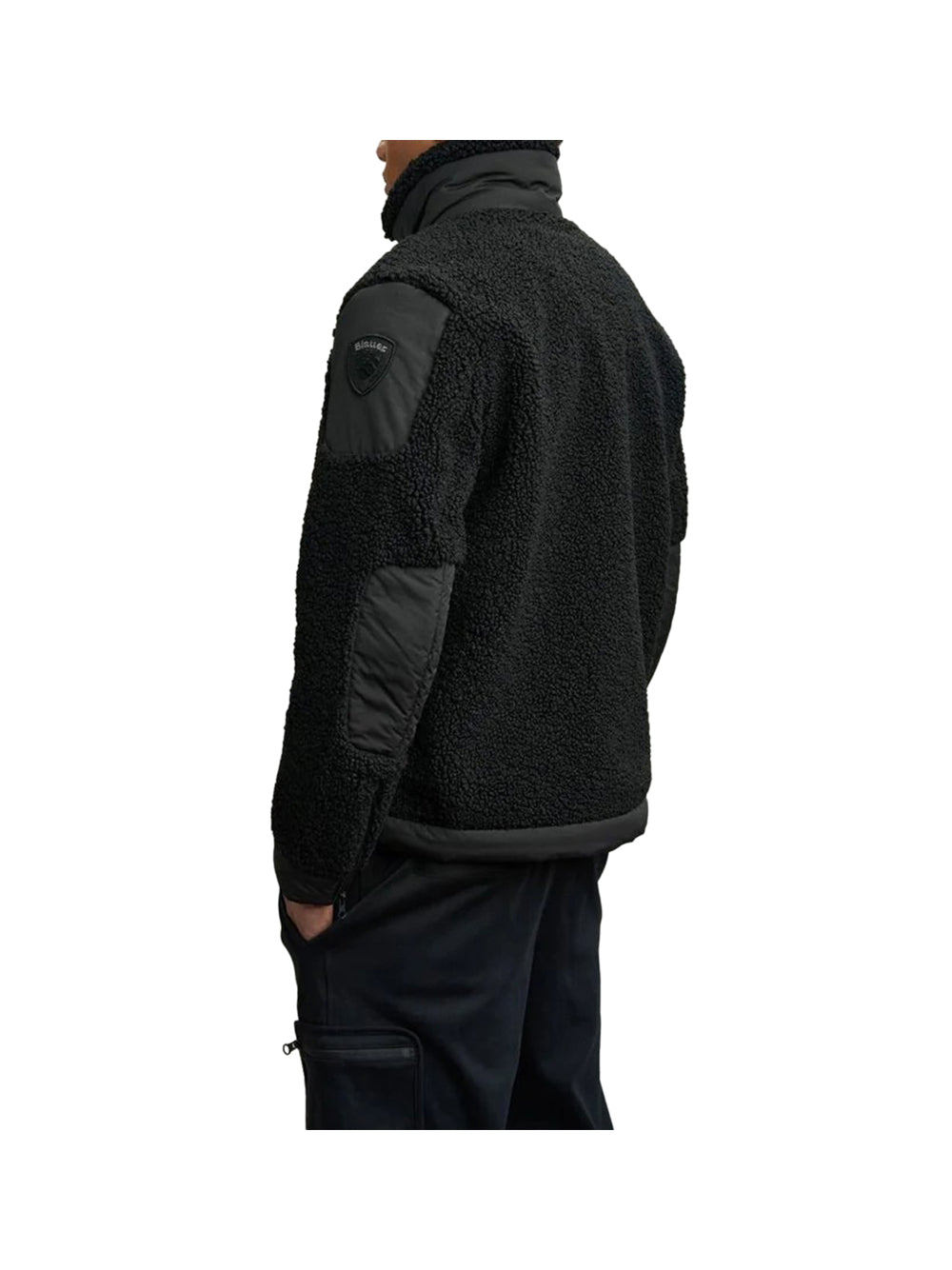Blauer Piumino Blauer In Pelliccia Eco Hazelwood Nero Nero
