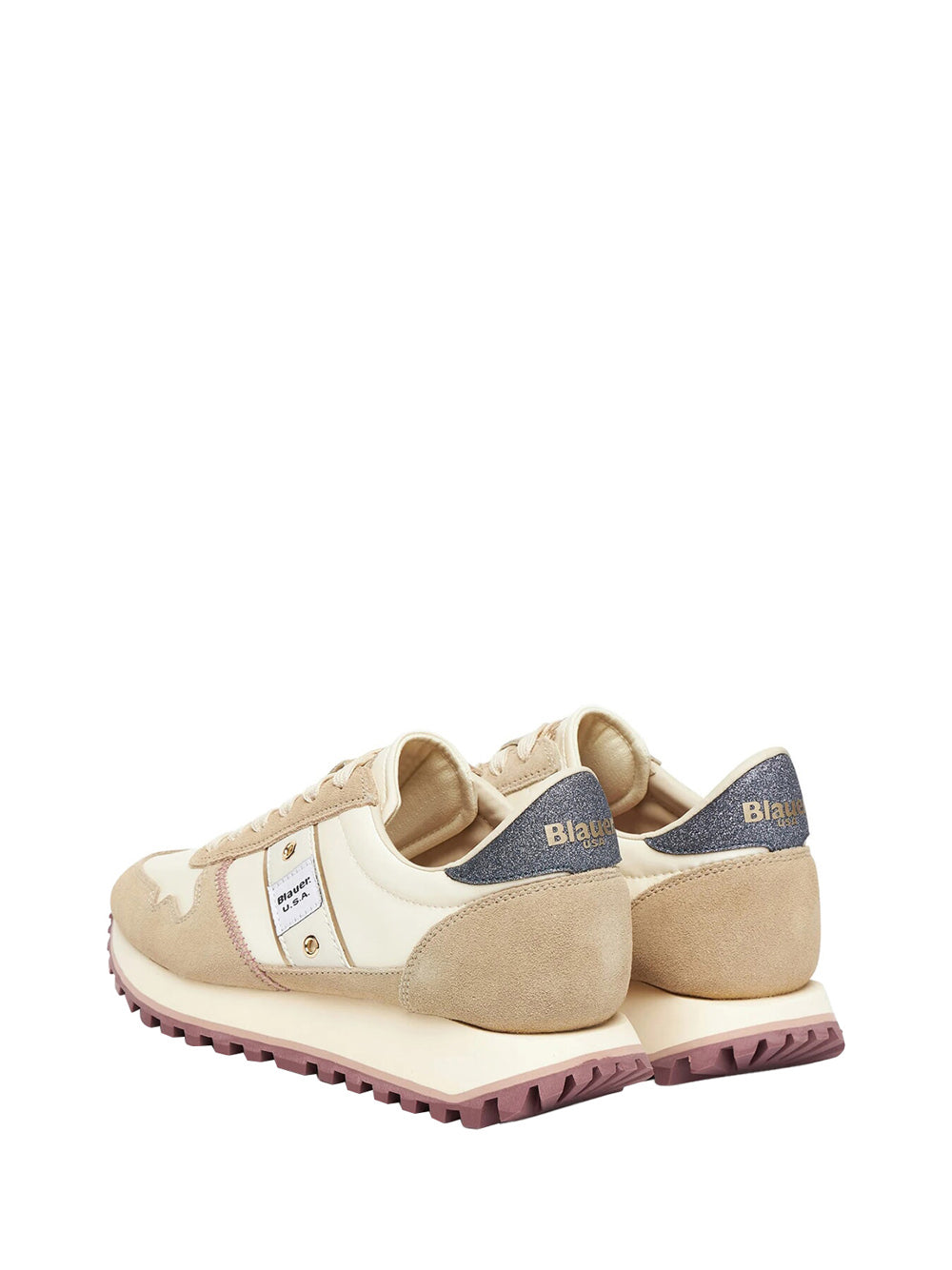 BLAUER Sneakers Blauer Millen03 Donna - Avorio Crema