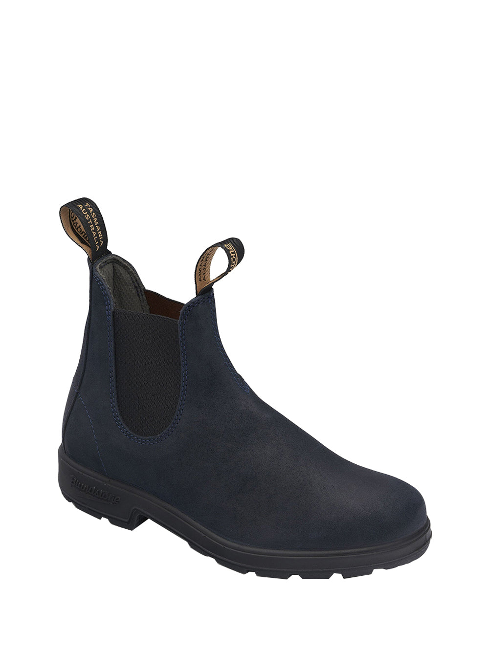 BLUNDSTONE Blundstone Biker Waxed Suede Navy Nero Navy/nero
