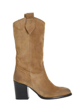 CAFE' NOIR STC Stivale Café Noir 3/4 donna in pelle scamosciata Cuoio Cuoio