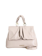 CAFE' NOIR STC Borsa A Mano Café Noir Cartella In Similpelle Con Vaporose Pieghe Frontali Beige Beige