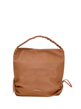 CAFE' NOIR STC Borsa A Spalla Café Noir Morbida Con Manico Intrecciato Cuoio Cuoio