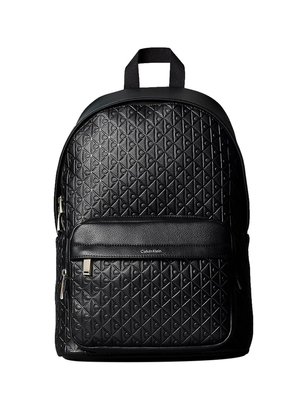 CALVIN ACC.2USCITA Zaino Calvin Klein Con Logo In Rilievo - Nero Nero