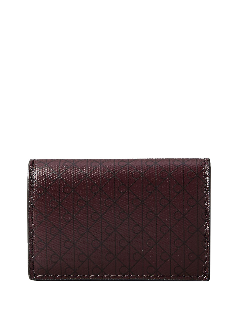 CALVIN ACC.2USCITA Portacarte A Fisarmonica Con Logo Monogramma - Bordeaux BORDEAUX