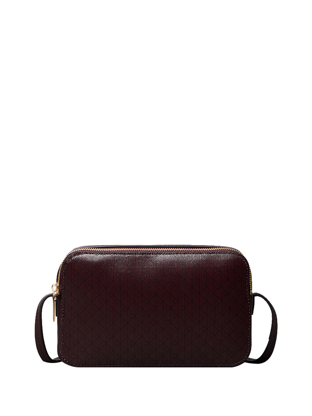 CALVIN ACC.2USCITA Borsa A Tracolla Calvin Klein Elongated Camera - Bordeaux Bordeau