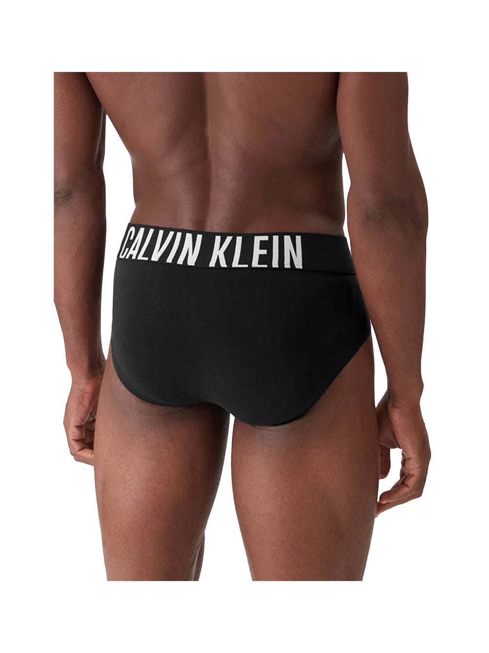 CALVIN UNDERWEAR Slip Calvin Klein 3-Pack - Nero Nero