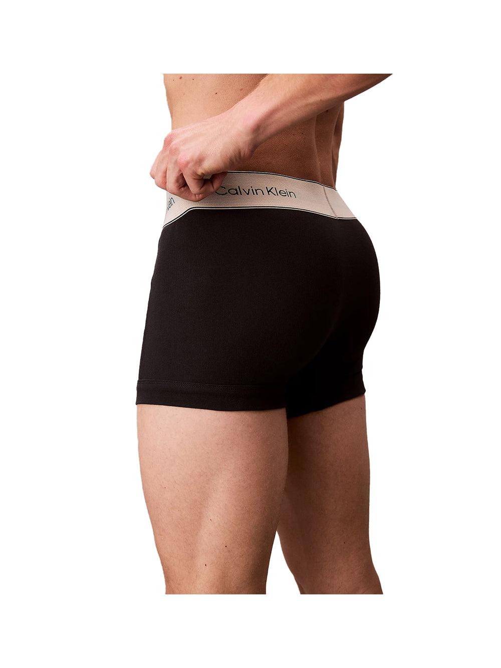 CALVIN UNDERWEAR Boxer Calvin Klein Aderenti In Confezione Da 3 - Nero Nero