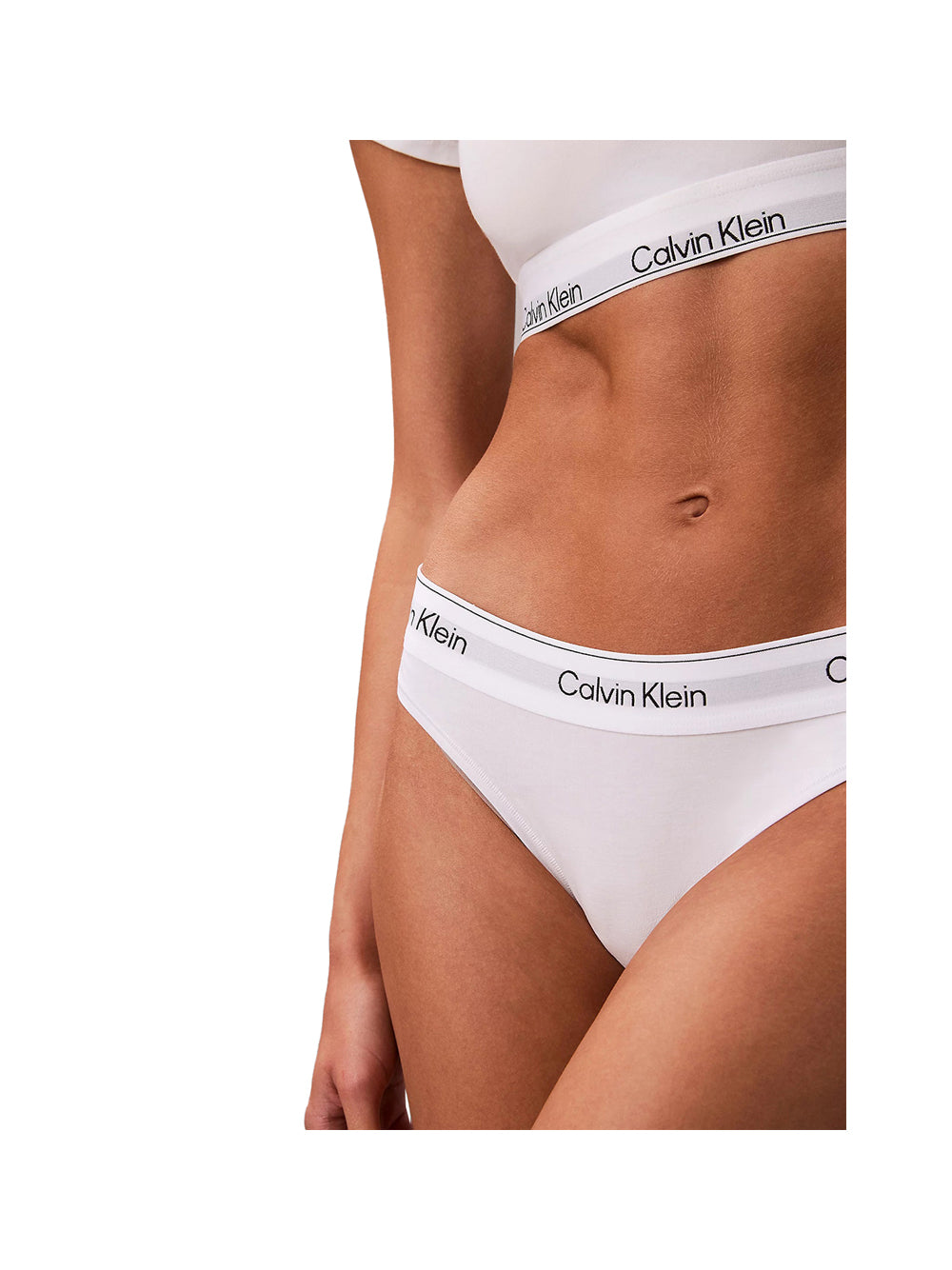 CALVIN UNDERWEAR Slip Brasiliani Calvin K lein - Bianco Bianco