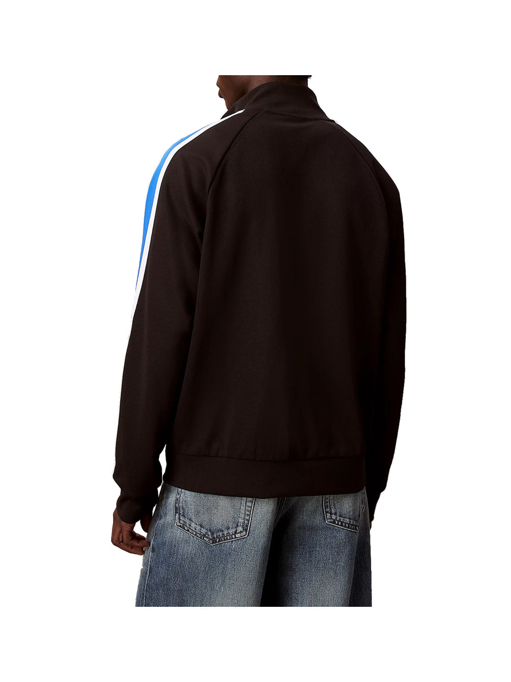 CALVIN2 1USCITA Calvin Klein Felpa Stretch Twill Track - Nero Nero