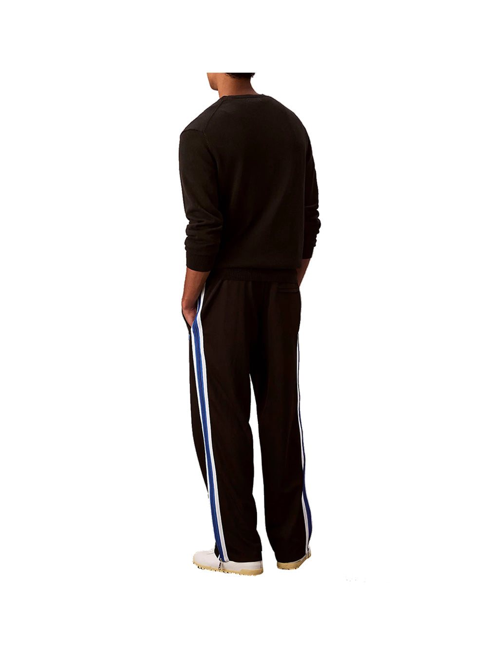 CALVIN2 1USCITA Calvin Klein Pantatuta Stretch Twill Track - Nero Nero