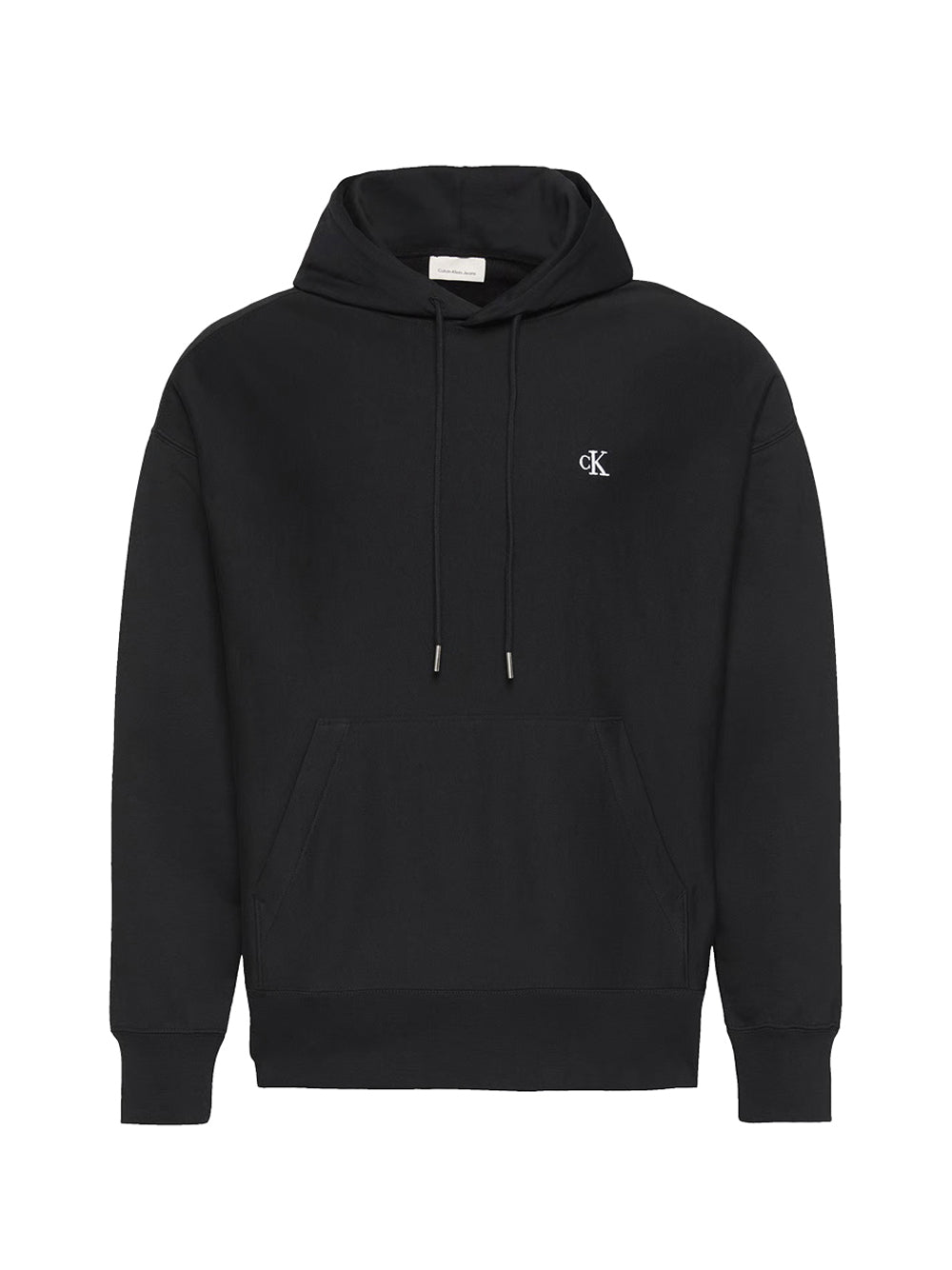 Calvin Klein Calvin Klein Premium Terry Monogramma Felpa Uomo Nero Nero