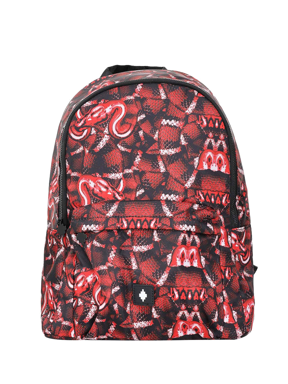 COUNTY OF MILAN County Of Milan Zaino Marcelo Burlon Nylon Con Stampa Rosso Rosso
