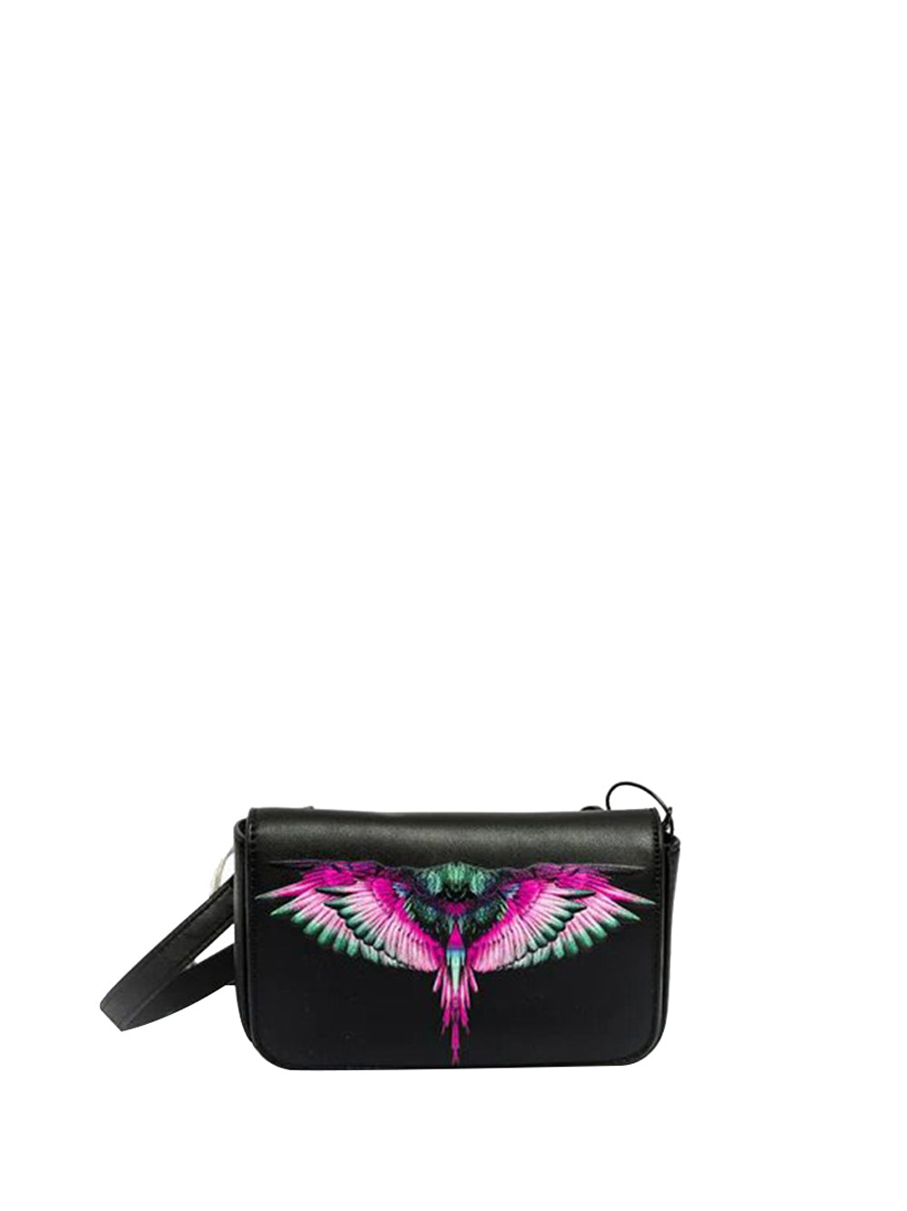 COUNTY OF MILAN County Of Milan Borsa A Mano Marcelo Burlon Stampa Nero Rosa Nero/rosa