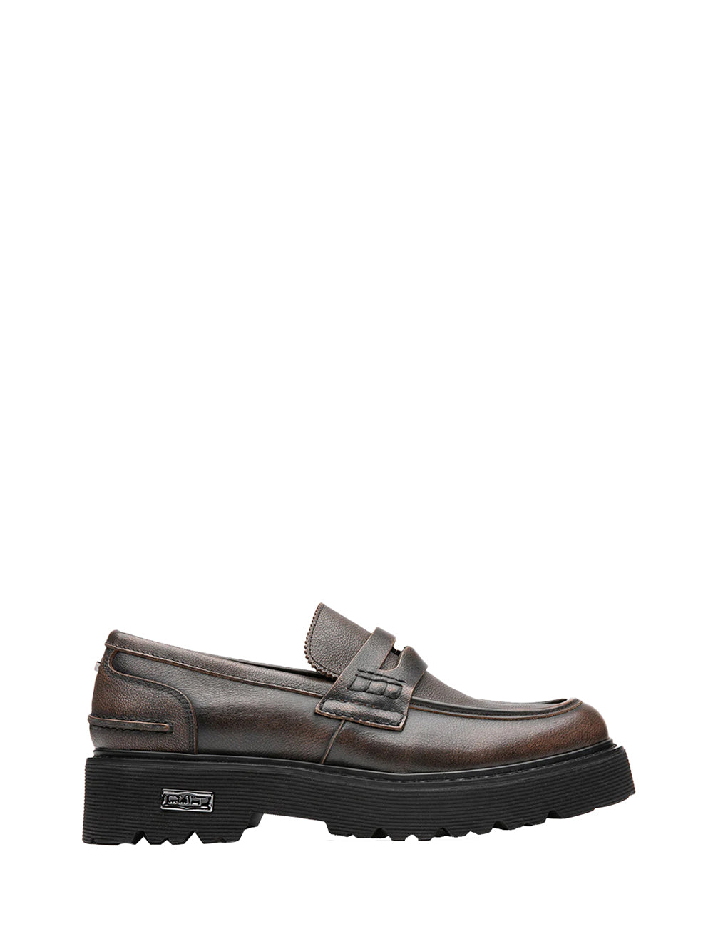 CULT PRE Mocassino Slash 4545 Low - Nero/Marrone Nero/marrone