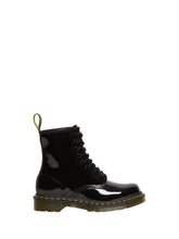 DR MARTENS Dr Martens 1460 W Patent Lamper Anfibio Donna Nero Nero