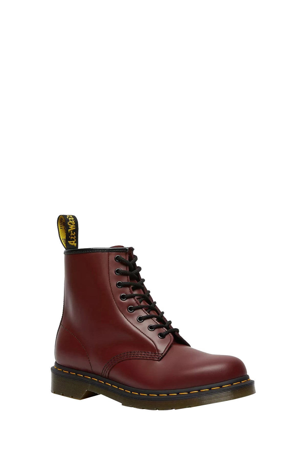 DR MARTENS Dr Martens 1460 Smooth Anfibio Donna Rosso Rosso