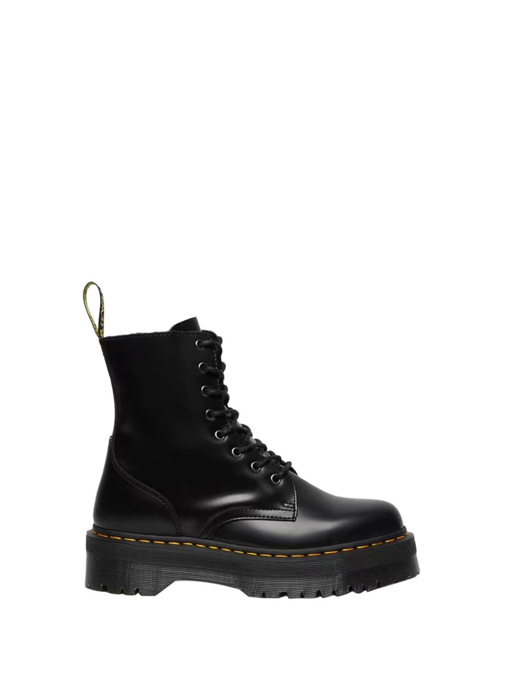 DR MARTENS Dr Martens Jadon Polished Smooth Anfibio Donna Nero Nero