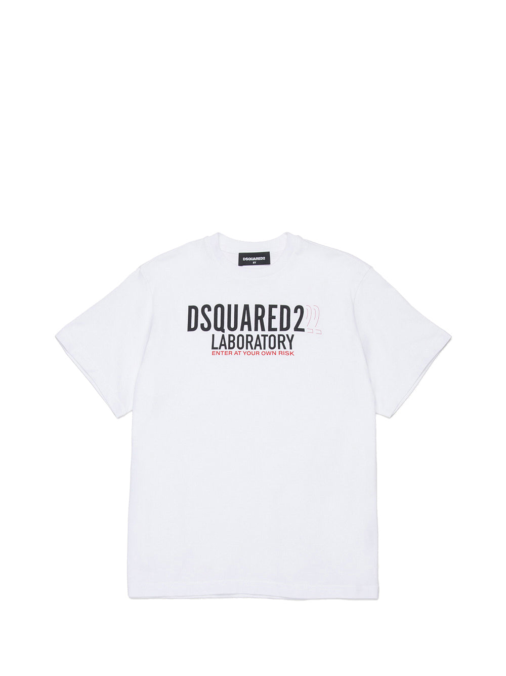 DSQUARED2 T-Shirt Dsquared D2T1186U Loose Fit Bianco Bianco