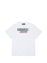 DSQUARED2 T-Shirt Dsquared D2T1186U Loose Fit Bianco Bianco