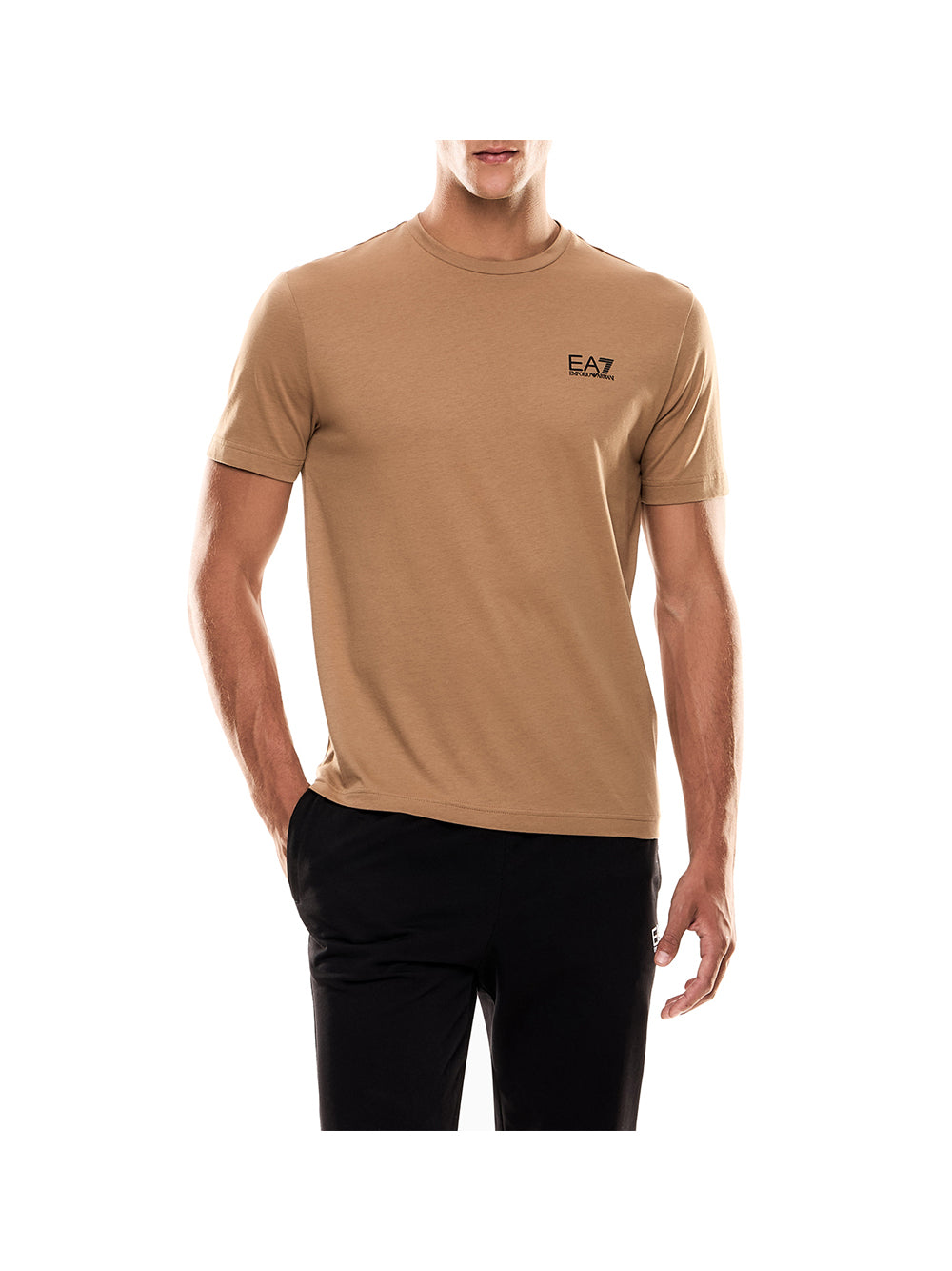 EA7 Ea7 T-Shirt Uomo Beige Beige