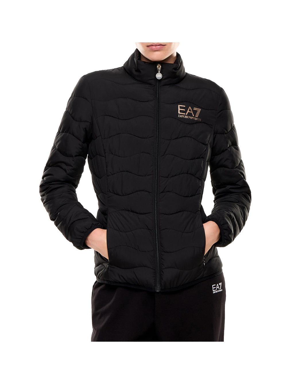 EA7 Ea7 Giubbotto Donna Nero Nero