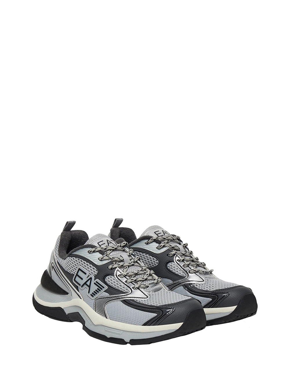 EA7 Ea7 Sneakers Uomo Grigio/nero - Grigio Grigio/nero