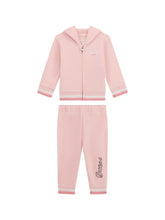 GUESS 1 USCITA Guess Set Hooded Ls Active Coordinato Bambina Rosa Rosa