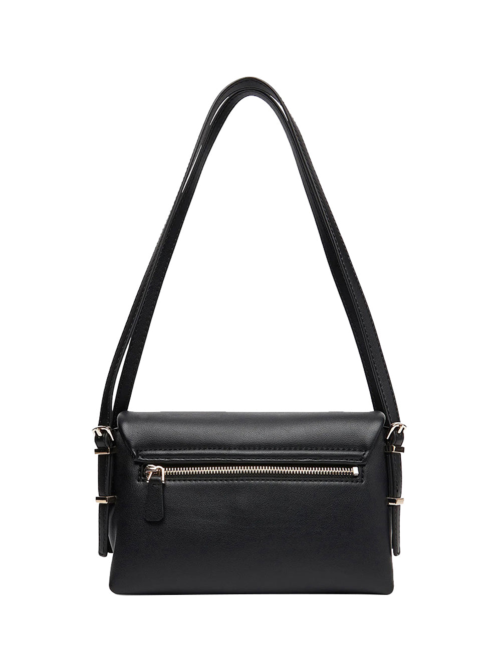GUESS 1 USCITA Guess Borsa a Tracolla Lefia Flap - Nero BLACK