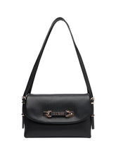 GUESS 1 USCITA Guess Borsa a Tracolla Lefia Flap - Nero BLACK