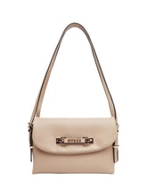 GUESS 1 USCITA Guess Borsa A Tracolla Lefia Flap Shoulder - Taupe Simply Taupe