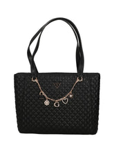 GUESS 1 USCITA Guess Everlee Noel Tote Borsa a Mano Donna Black - Nero BLACK