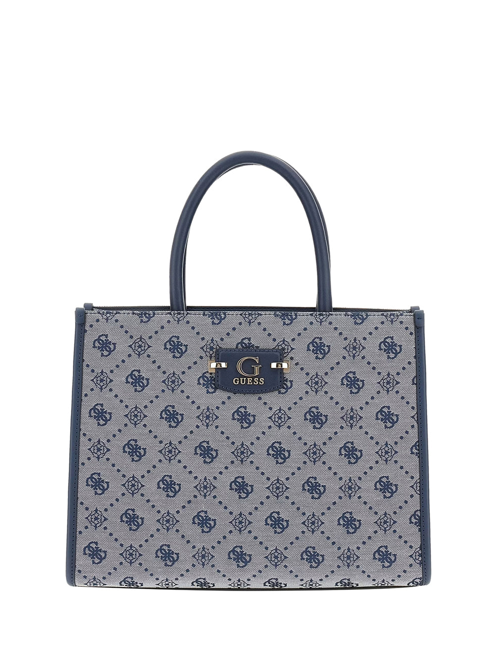 GUESS 1 USCITA Guess Neda 2 Comp Tote Borsa a Mano Donna Blu Blu