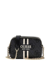 GUESS 1 USCITA Guess Borsa a Tracolla Noelle Ii Crossbody Camera Donna - Nero Nero